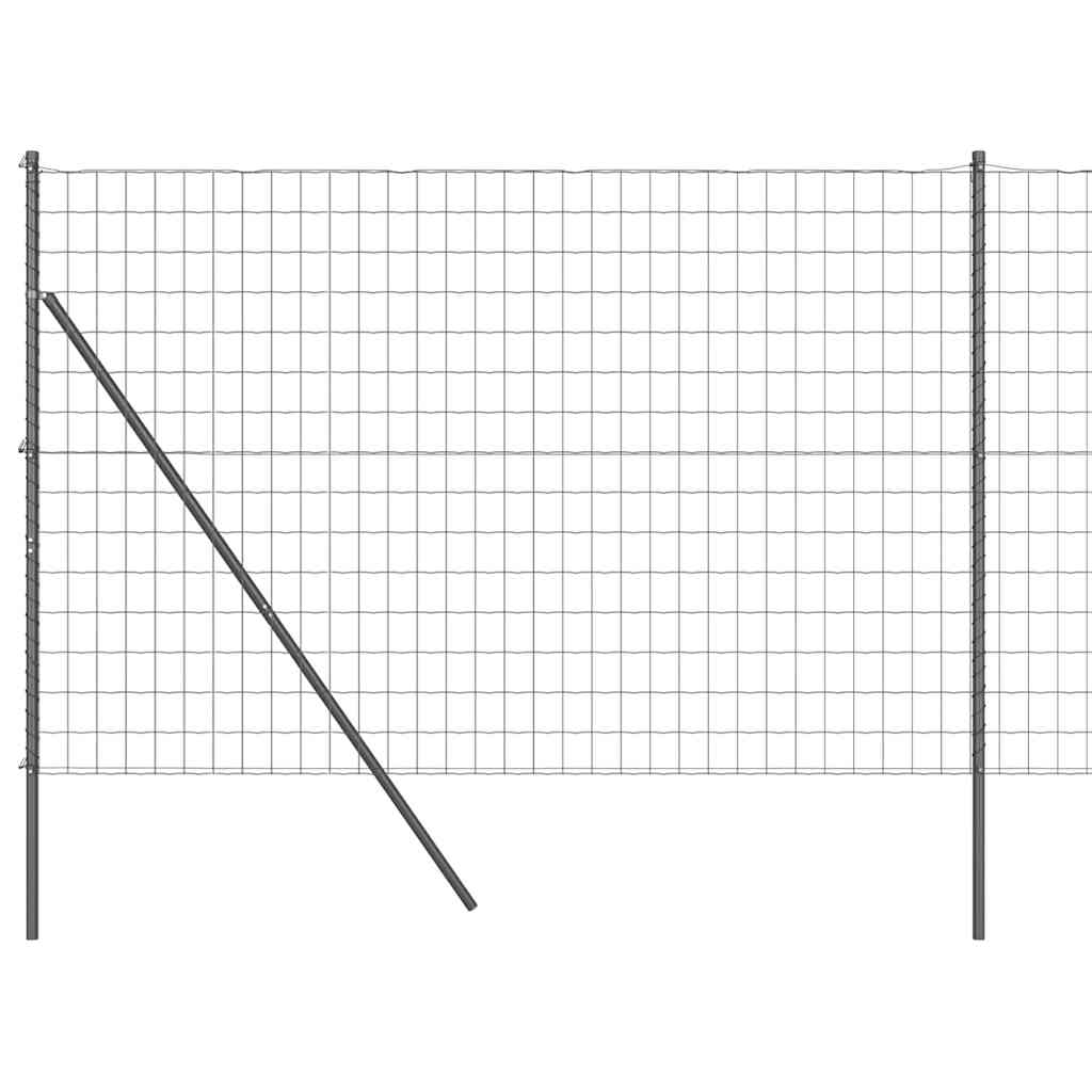 Euro Fence Gray 1.5 x 10 m PVC Coated Iron