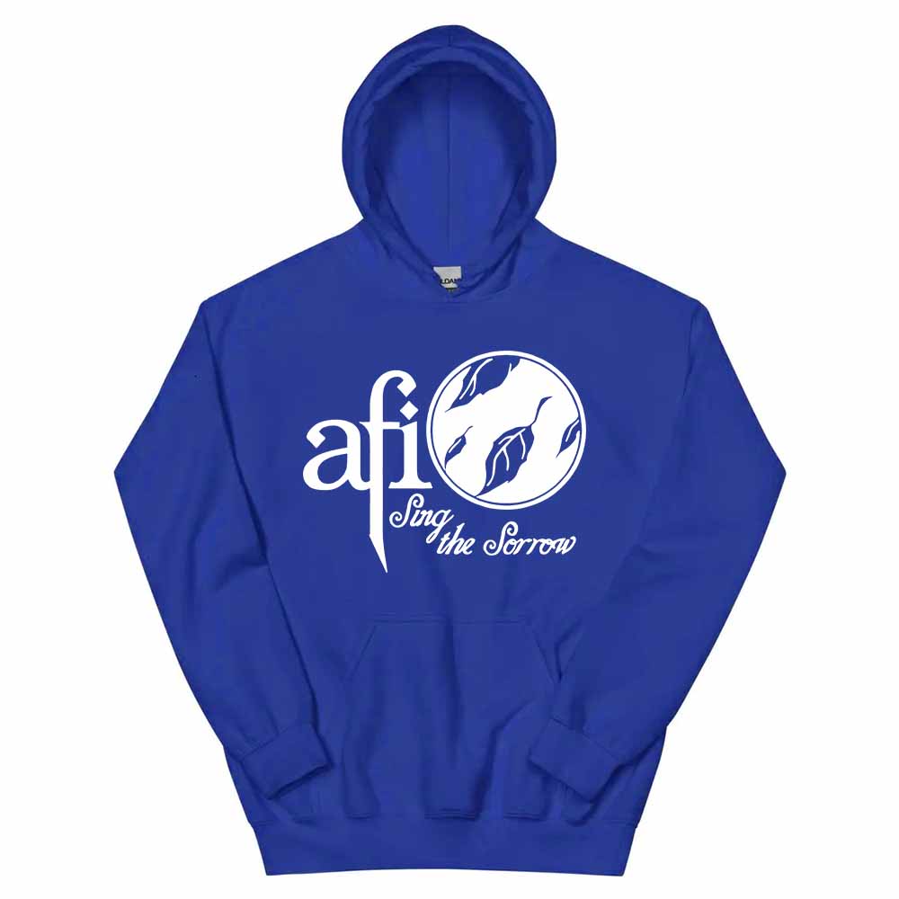 SING THE SORROW Hoodies AFI Band Grunge Fashion Sweatshirt Long Sleeve Male Hooded Pullovers Graphic Clothing Loose Hoody