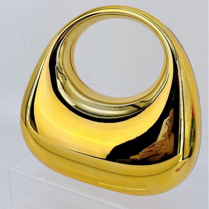 Stylish European-American Shiny Evening Bag - Versatile Crossbody and Handbag for Parties and Banquets