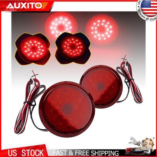 LED Tail Rear Bumper Reflector Lights Brake Lamp For Toyota Corolla 2007-2010