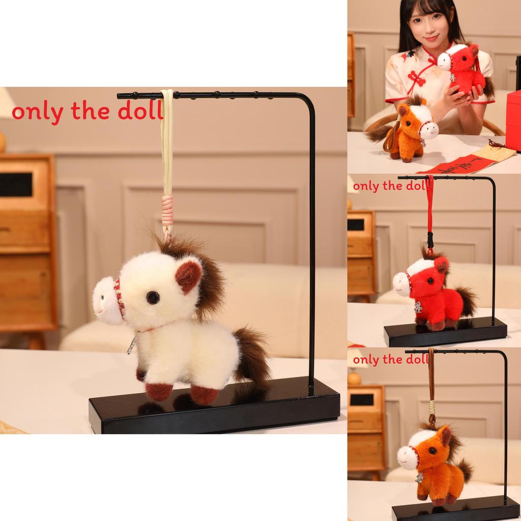 Chinese Zodiac Horse Plush Toy Gift For Lunar New Year Collectors Edition Stuffed Animal