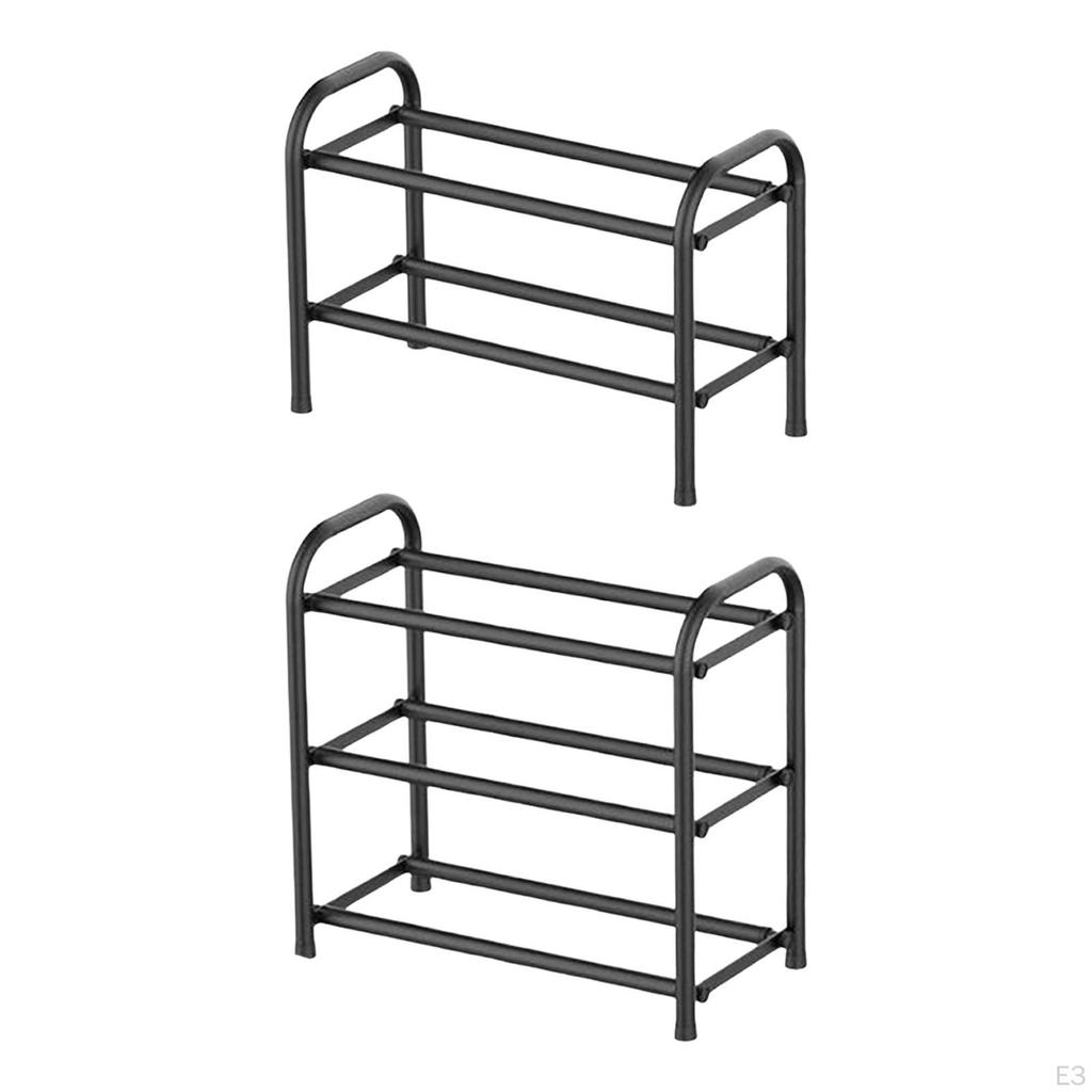 Expandable Shoe Rack Saving Multifunctional Storage Shelf Display Stand