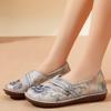 Shoes women's new women's shoes ethnic style polyurethane old Beijing cloth shoes one pedal mother shoes versatile single shoes