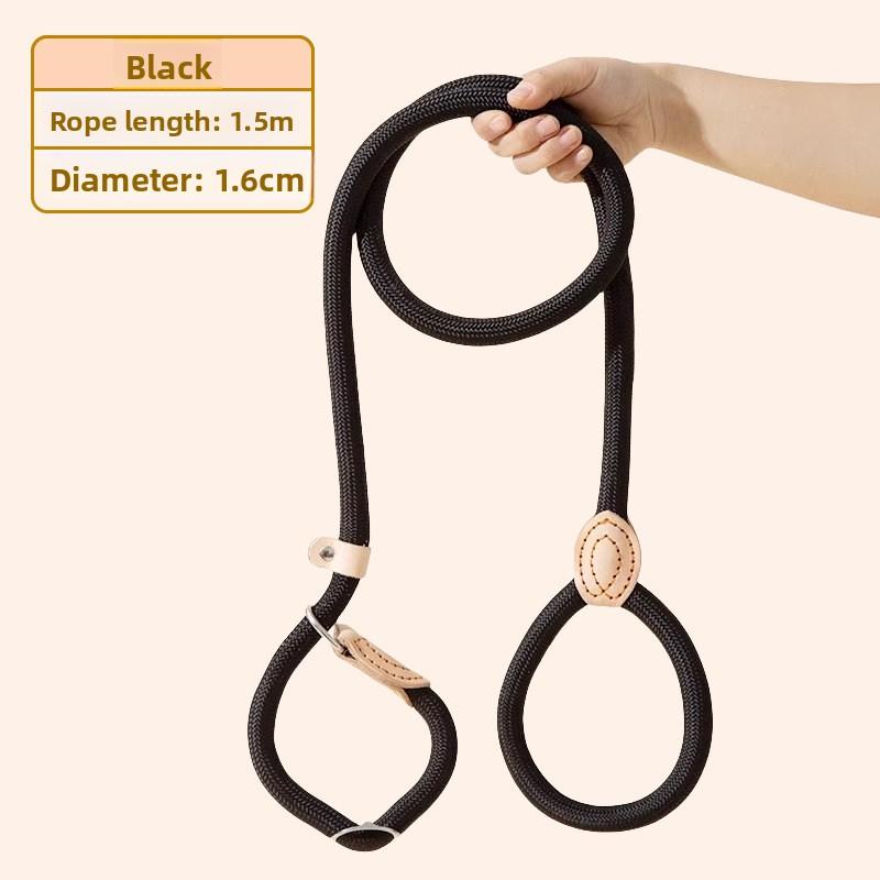 Dog Leash, Explosion-proof P Chain, Dog Walking Leash, Anti-breaking Dog Chain, Medium and Large Dog Explosion-proof P Leash