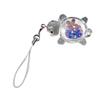 Luminous Turtle Phone Keychain Pendant Transparent Charm Mobile Phone Lanyard Anti Lost Short Little Turtle Phone Strap