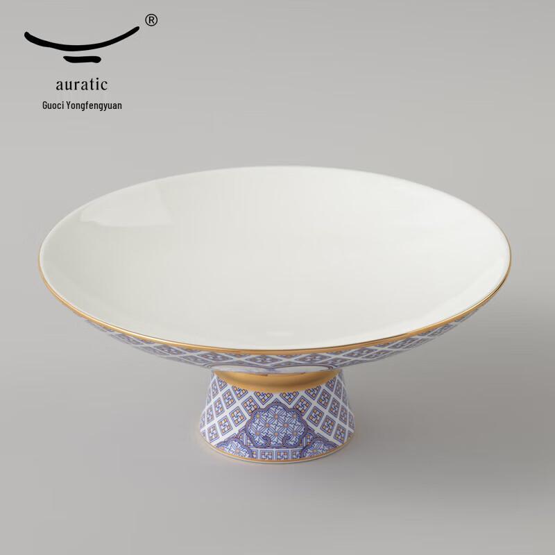 Yongfengyuan Mr. Porcelain Four Seas Rising Peace Fruit Plate