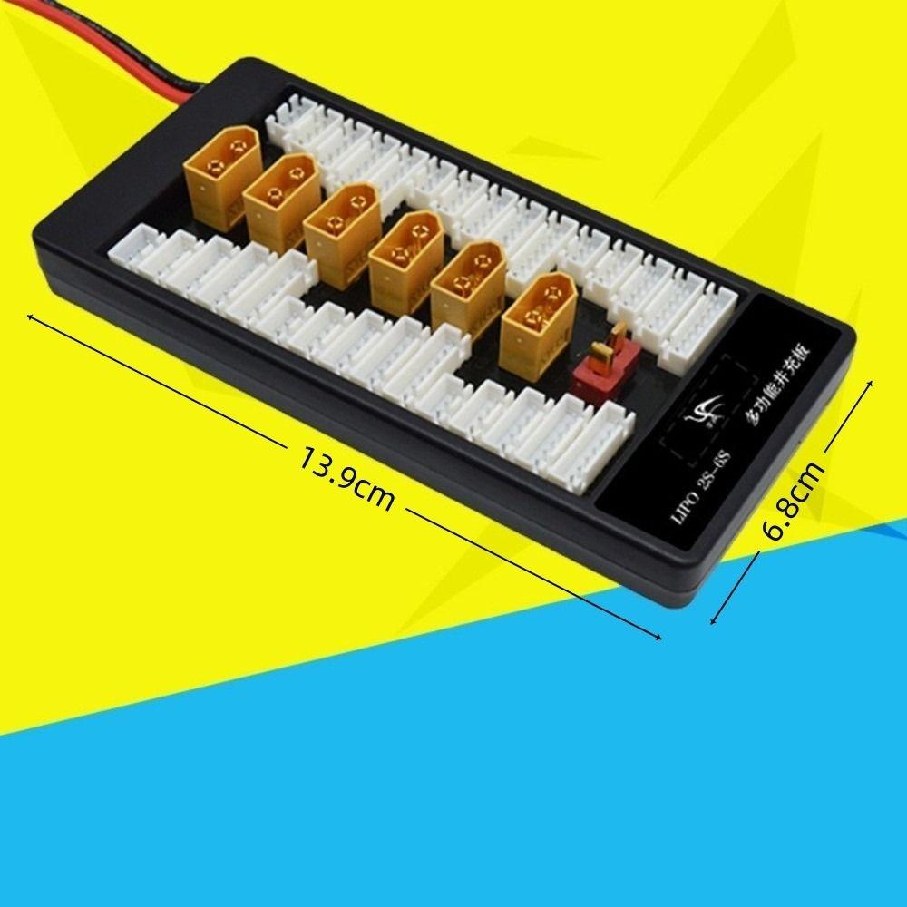 Lipo Balanced Charging Board Multi 2S-6S XT60 Plug Charger Parallel Charging Board  for RC Battery