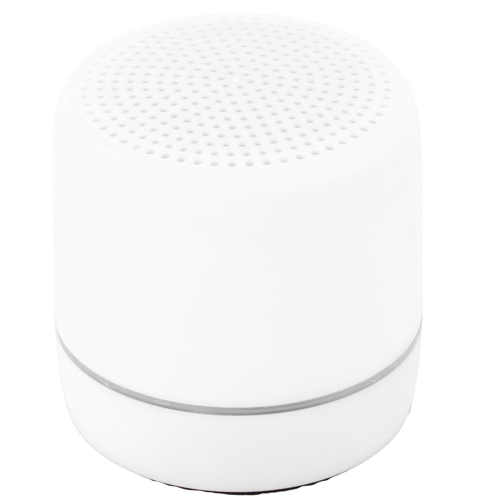 

Мини беспроводной динамик портативный маленький красочный свет удобный чистый стерео богатый бас на открытом воздухе белый