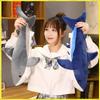 Giant Soft Cute Simulation Shark Plush Toy Stuffed Animal Doll Sleeping Pillow Cushion Birthday Gift For Children Girlfriend