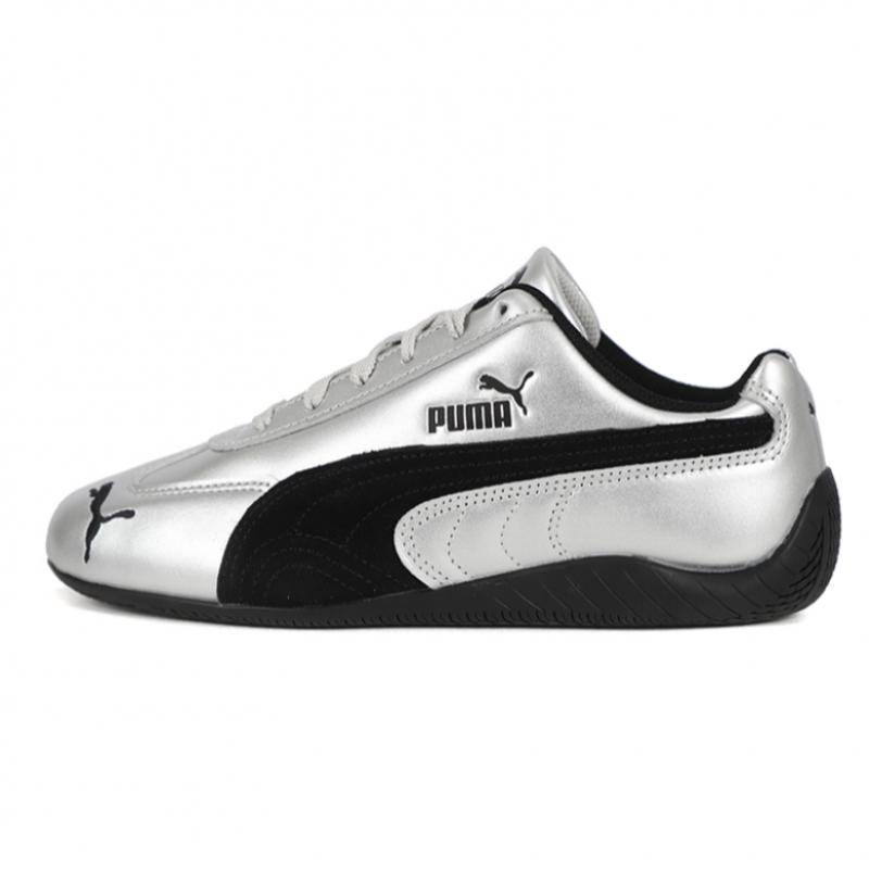 Puma Shoes Metallic Silver Black Rose Speedcat