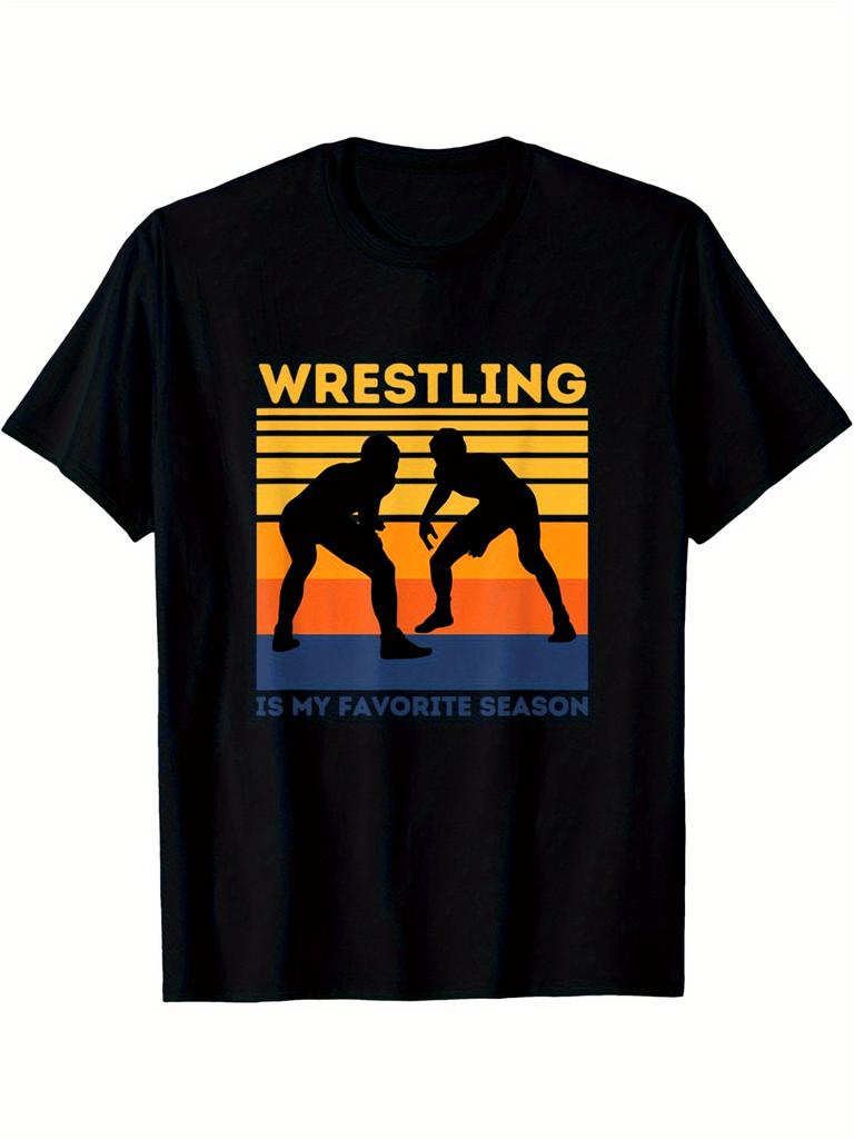 Wrestling Is My Favorite Season T-Shirt
