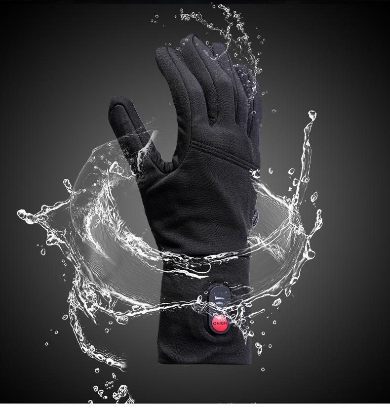 Sınır Ötesi Akıllı Elektrikli Isıtmalı Kayak Eldivenleri - Üç Hızlı, Çıkarılabilir, Yıkanabilir, Kış Sıcaklığı