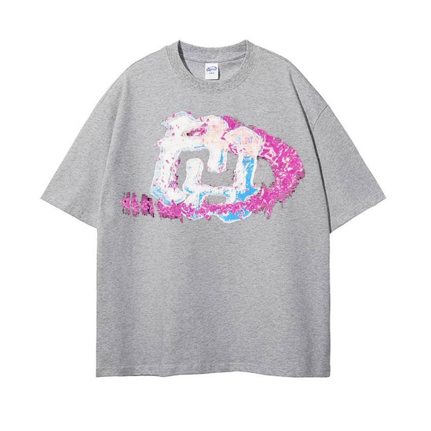 RR KanKan on Ice Really Rich Graphic T Shirt Unisex Women Harajuku Fashion Trend Tshirt Casual ONeck Oversized Tshirt Streetwear