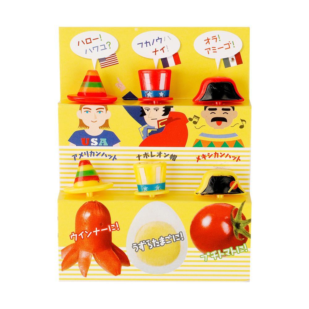 Party Decor Food Grade Fruit Fork Plastic Toothpick Cartoon Bento Lunch Accessories For Picnic Kitchen Party