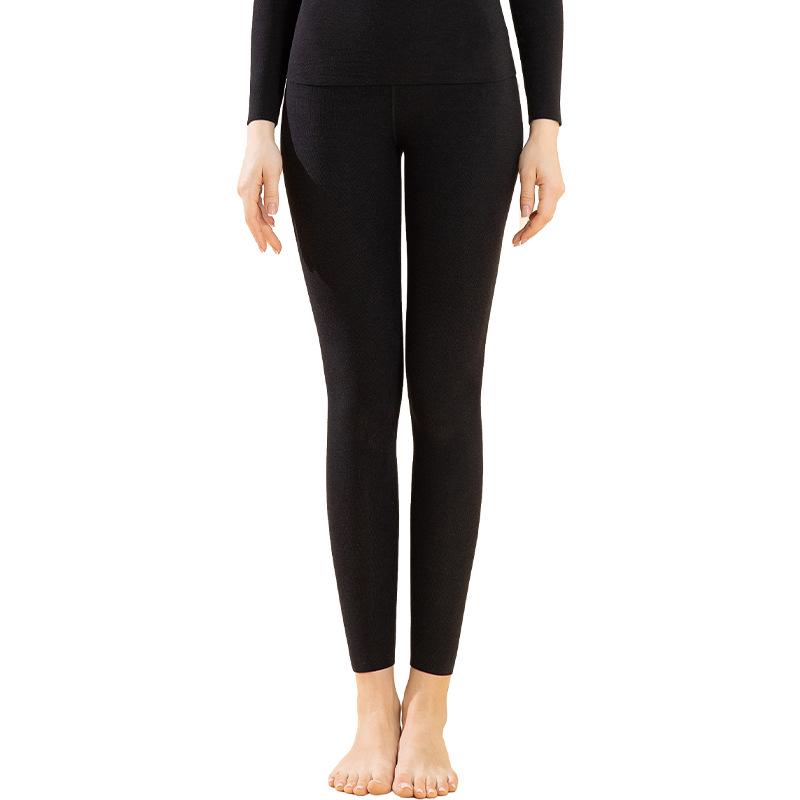 "Women's German Velvet Warm Pants: Infrared Heating, Thickened with Velvet, Antibacterial Cotton Bottoms for Autumn and Winter"