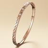 European and American Rhombus Pattern Women's Narrow Version Classic Fashion Versatile Bracelet