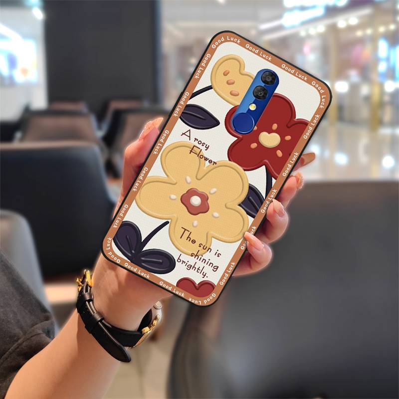 Waterproof Cover Phone Case For Alcatel 3 2019 Anti-knock Dirt-resistant Full Wrap Protective Anti-dust Silicone TPU