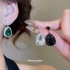 Set di orecchini a pendente a goccia con diamanti Meier e collana - collezione di gioielli di lusso e di alta gamma