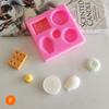 Silicone Handmade Grain Candle Mold Diy Chocolate Resin Mould
