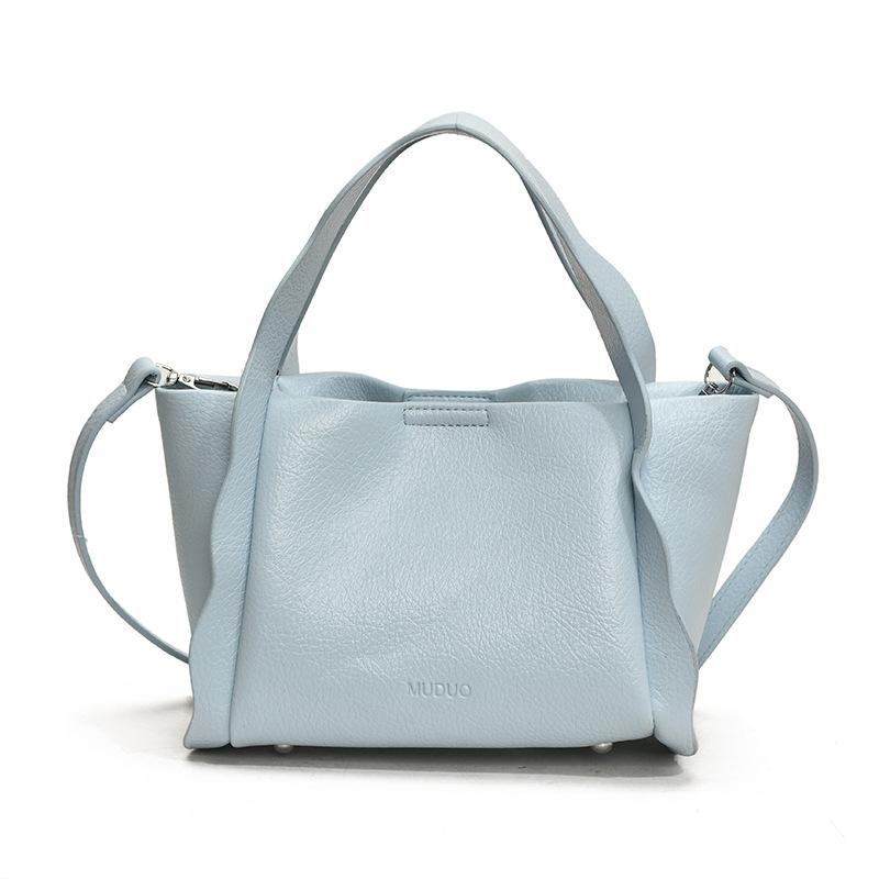Spring fashion portable vegetable basket bag bag niche hand bucket bag versatile women's shoulder messenger bag