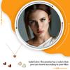 Steel Women Heart Shape Jewelry Electroplated Unfading Replacement Anti-rust Smooth Girls Jewellery Birthday Gift