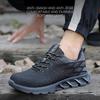 Schuhe schützende, atmungsaktive, leichte, bruchsichere und durchdringende Stahl-Baotou-Arbeitsschuhe für Herren, Sicherheitsschuhe