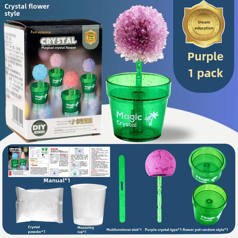 

Набор для самостоятельного выращивания кристаллов для увлекательного общения родителей и детей и химических экспериментов