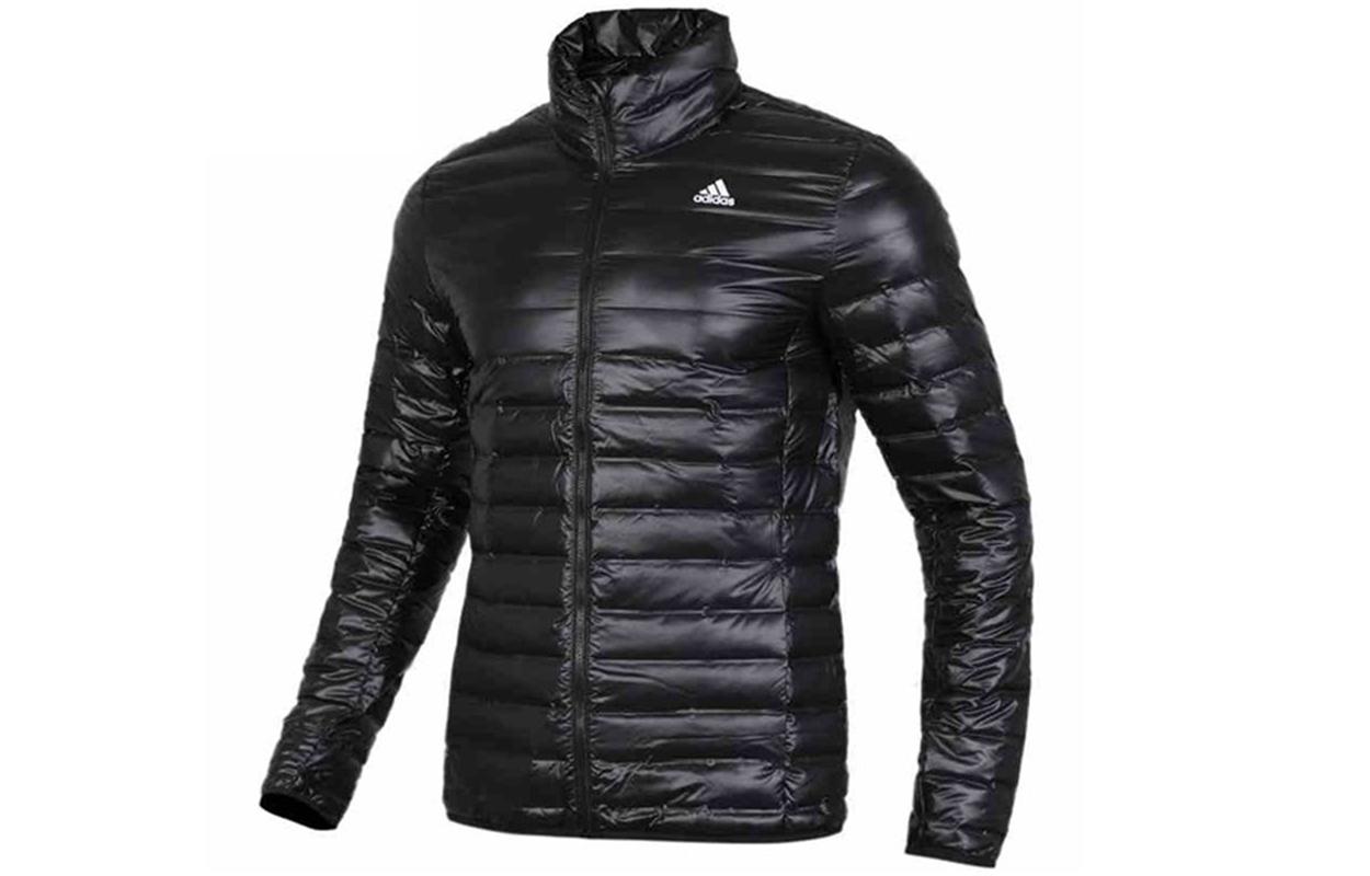 Adidas Down Jackets Men s Black Stand Collar Moderate BS1588 S