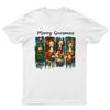 Merry Goosmas Weihnachten Gnse T Shirt Geschenk Retro Lustig Daunisex Vintage Slightly Soft Comfortable Versatile Casual