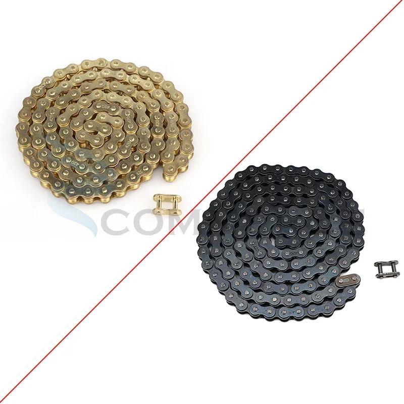 Motorcycle 420 Chains 76/108/126/140 Links Drive Chain Link For 50cc 70cc 90cc 110cc 125cc Pit Dirt Bike Scooter ATV Buggy Quad