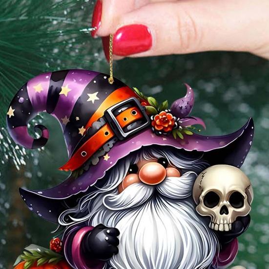 Halloween Advent Calendar 2025 Terrifying Dwarf Pendent 24-Day Countdown Box Cute Mini Characters for Kids