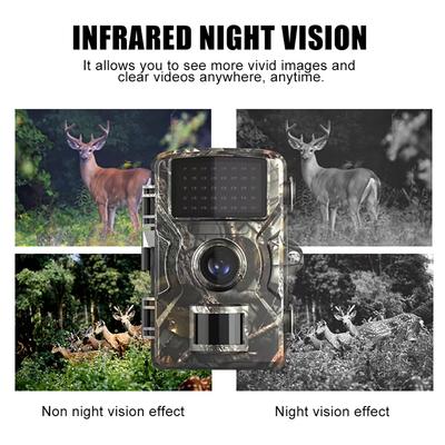 Hunting Trail Camera 16MP 1080P with 940nm Infrared Motion Activated Trigger Night Vision for Outdoor WildlifePhoto Trap
