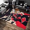 1pc Office Carpet, Naruto Chair Rug, Living Room Printed Area Rug, Home Chair Floor Mat