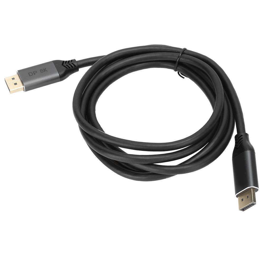 1.4 MaletoMale DP to MaletoMale DP Cable Wire Line for 8K Universal Compatibility(2M )