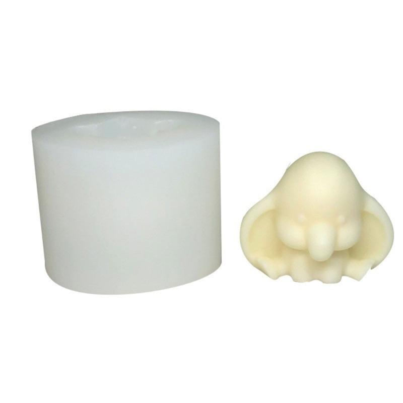 

Elephant Shaped Candle Molds Elephant Resin Molds for DIY Candle Soap Chocolate Cake Fondant Decorations Muffins Mousses 1