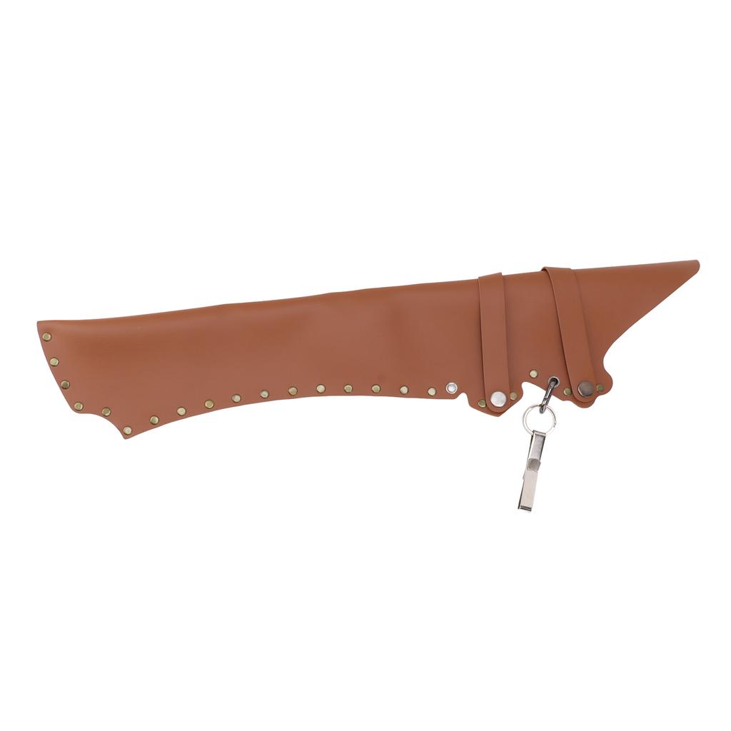 Archery Arrow Quiver PU Leather Vintage Lightweight Arrow Holder Bag with Metal Buckle for Outdoor