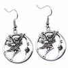 Angel Charm Dangle Earrings Retro Jewelry Design Wing Pendants Women Jewelry