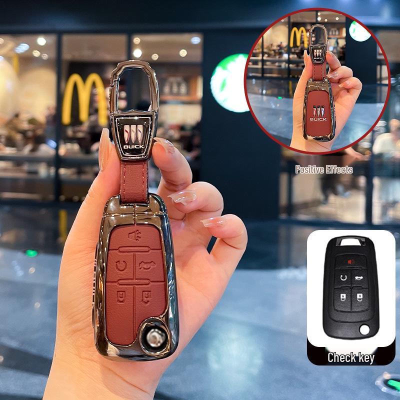 Folding Metal Key Case for Buick Excelle, Yue Lang 10-20 models
