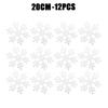 Christmas Decoration Foam Snowflake Christmas Tree Hanging Garland Hanging Decoration Gift 2025 New Christmas Supplies