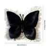 Butterfly Pillow Velvet Butterfly Throw Pillow with Lace Trim Sofa Couch Car Pillow Home Decor Gift for Housewarming