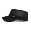 Summer Breathable Mesh Flat Hat Men's Golf Sports Sun Hat Quick-Drying Cap