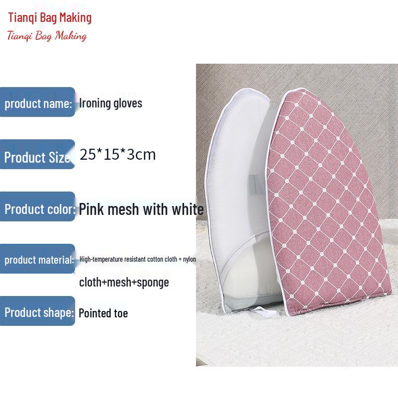 Compact Japanese Handheld Ironing Board with Heat-Resistant Sponge Pad