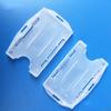 1PC Unisex Multi-use Hard Plastic Double Sided ID Card Unisex Badge Work ID Card Holder Durable Protector Cover Case
