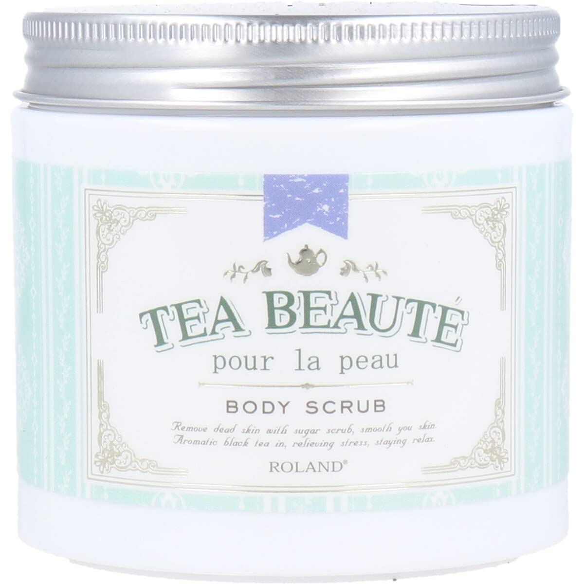 

Cosmetex Roland Tea Beaute Body Body Massage Refreshing Black Tea 250g Scrub, Scrub, Scent,