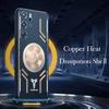 Magnetic Case For ZTE Nubia Redmagic 10S Pro Plus Heat Dissipation Back Cover Case for Redmagic 10S Pro Pro+
