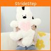 Fluffy West Highland Terrier Plush Pillow Comfortable Decorative Cushion For Kids