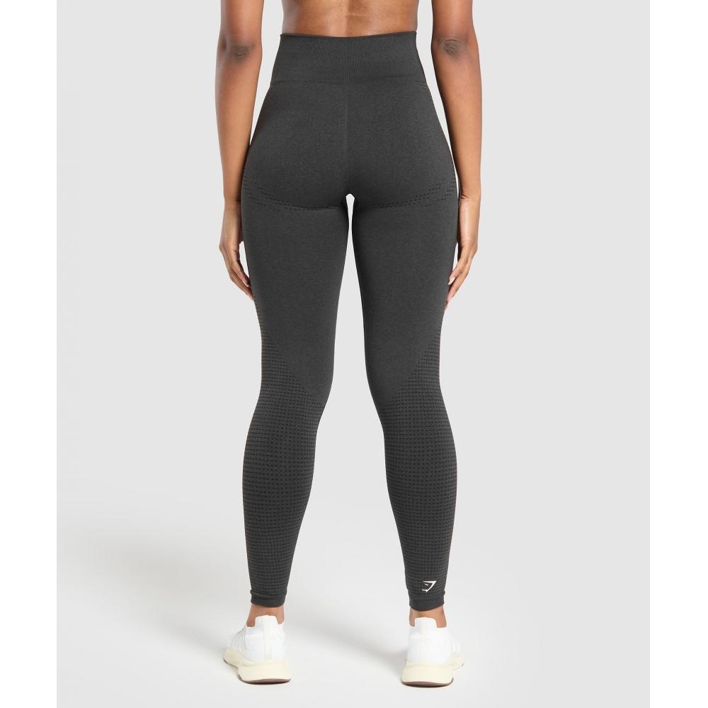 Gymshark Vital Seamless Tall Leggings Black Marl B9a9i Bbf3