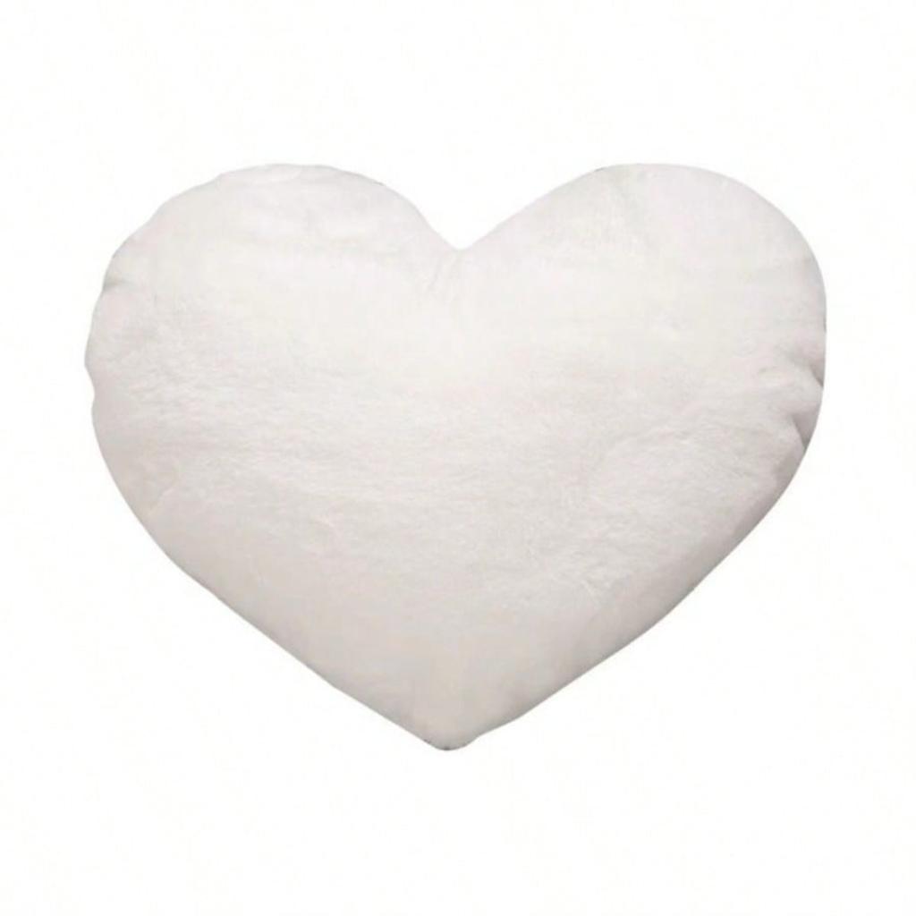 1 Heart-shaped Plush Pillow, Used For Room, Living Room Sofa, Office, And Home Decoration
