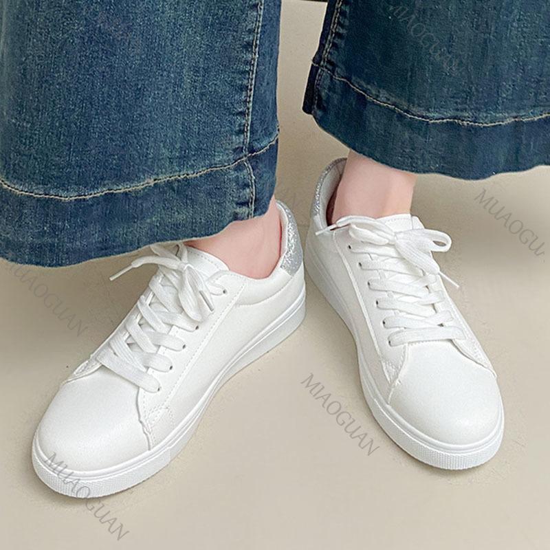 Fashion Shoes for Women Spring Autumn Flat Bottom Vulcanize Shoes Color Blocking Heart Casual Lace Up Sports Fashion Female Sneakers