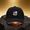 Anime Boy Rose Flower Hat, Unisex Printed Baseball Cap Sandwich Brim Snapback Sports Cap, Suitable for Daily Commuting and Trave